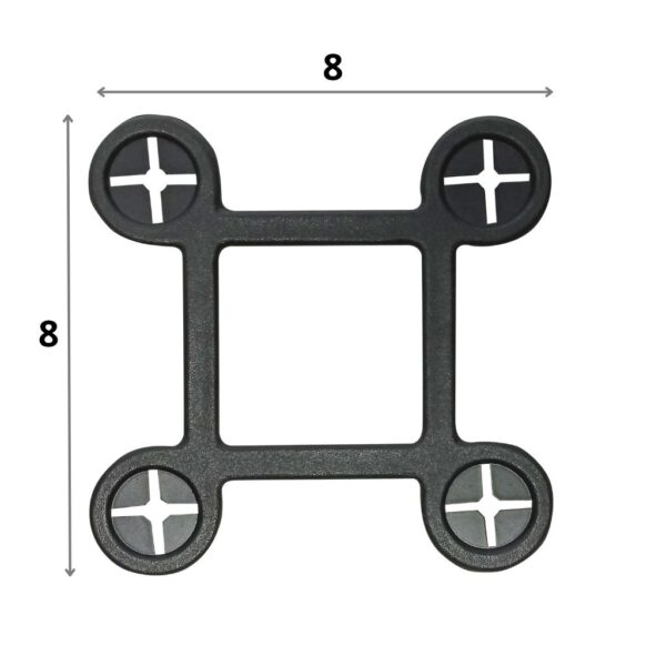 Estribo para Palanque (Forma 10x10) FP035 Fortiplás Formas Plásticas