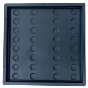 Forma Quadrada Deficiente Visual G/P 45x45x2,5cm FP031 Fortiplás Formas Plásticas